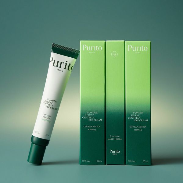 Крем для повік з центеллою та пептидами Purito Seoul Wonder Releaf Centella Eye Cream 30 ml PU1012 фото