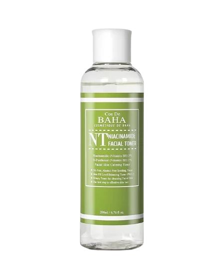 Cos De Baha Niacinamide 5% Toner Panthenol 1% 200 мл (NT) Тонер для проблемної шкіри з ніацинамідом CDB1010 фото