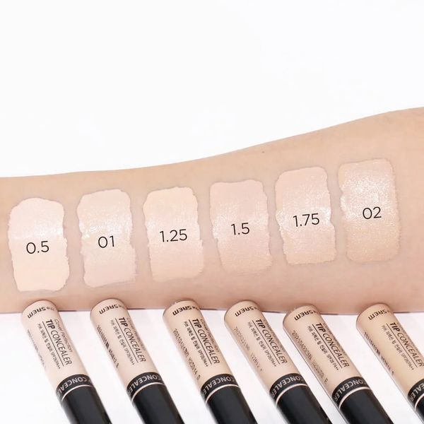 Рідкий консилер THE SAEM Cover Perfection Tip Concealer 1 THES1001 фото