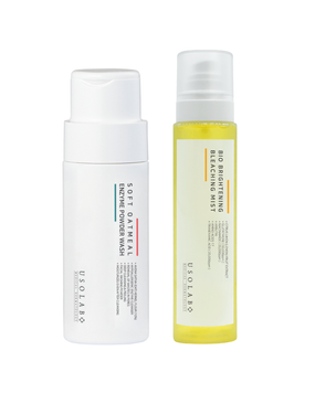 Набір USOLAB Brightening Duo &mdash; ензимна пудра + освітлювальний міст US10005 фото