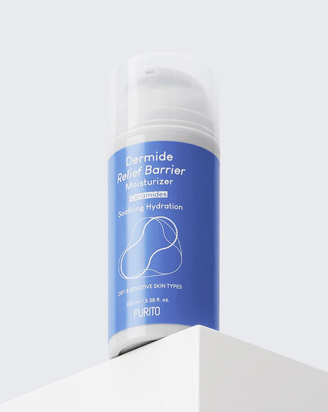 Крем зволожувальний з комплексом керамідів Purito Dermide Relief Barrier Moisturizer 100 ml PU1029 фото
