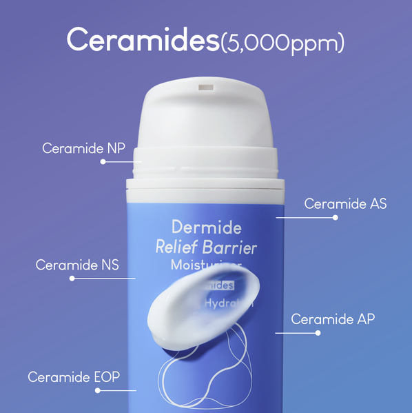Крем зволожувальний з комплексом керамідів Purito Dermide Relief Barrier Moisturizer 100 ml PU1029 фото