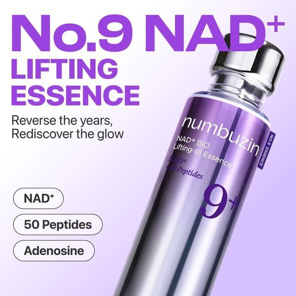 Антивікова ліфтинг-есенція для обличчя Numbuzin No.9 NAD Bio Lifting Essence 30ml NUM1001 фото