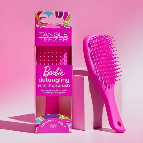 Щітка для волосся Tangle Teezer&Barbie The Ultimate Detangler Mini Dopamine Pink TT1002 фото