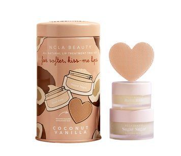 Подарунковий набір для догляду за губами &laquo;Кокос-Ваніль&raquo; NCLA Beauty Coconut Vanilla Lip Care Set, 3 в 1 NCLA1006 фото