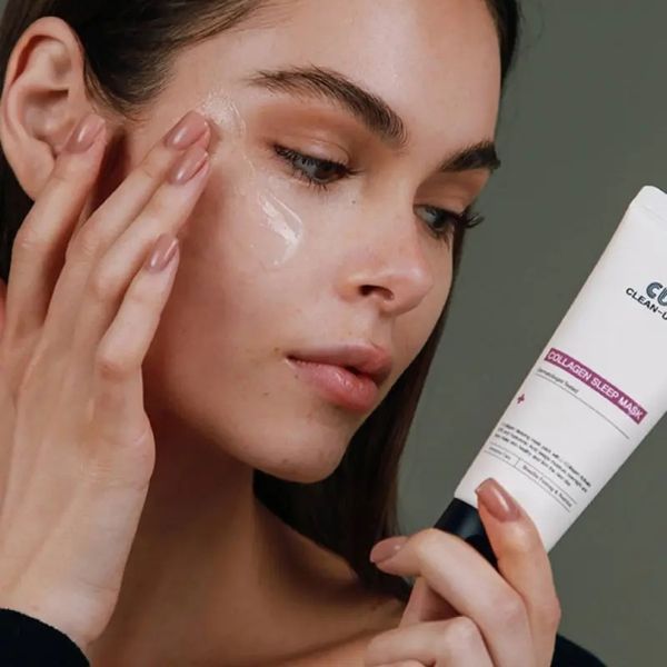 Колагенова нічна маска Clean-Up Collagen Sleep Mask CU1059 фото