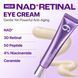 Крем для шкіри навколо очей з NAD+ та ретиналем Numbuzin No.9 NAD+ Retinal Volumetox Eye Cream (tube), 20 мл NUM1006 фото 2