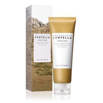 Очищувальна ампульна пінка для вмивання з екстрактом центелли Skin1004 Madagascar Centella Ampoule Foam 125ml SK1016 фото