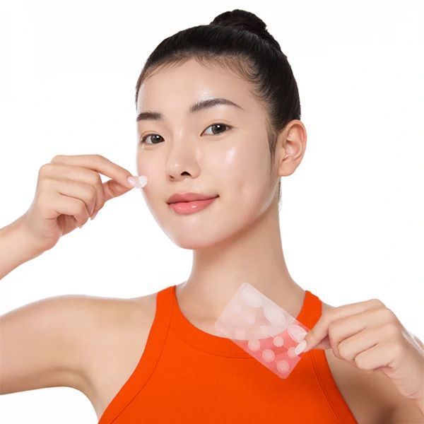Патчі з мигдальною кислотою від висипань та постакне BY WISHTREND Mandelic Acid Spot Clearing Patch 39 шт BW1023 фото