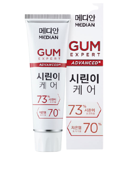 Безабразивна зубна паста Amore Pacific MEDIAN GUM EXPERT ADVANCED TOOTHPASTE 73% AP1005 фото