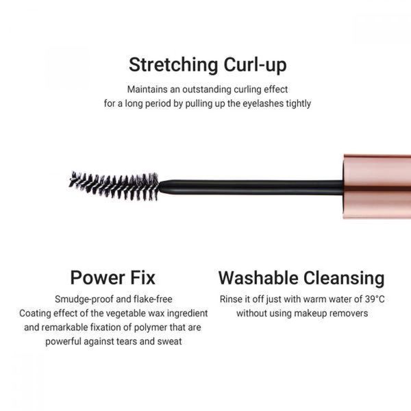 Стійка туш для вій Heimish Dailism Smudge Stop Mascara Curling Brown HE1005 фото