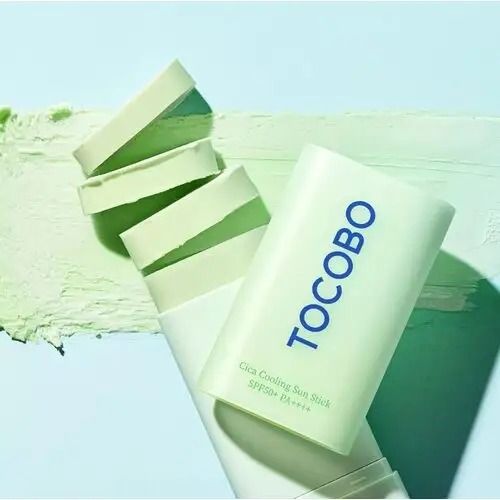 Сонцезахисний стік з охолоджувальним ефектом Tocobo Cica Cooling Sun Stick SPF50+ PA++++, 18g T1006 фото