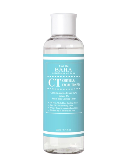 Cos De Baha Centella Facial Toner 200ml (СT) Заспокійливий та відновлюючий тонер з центеллою CDB1011 фото