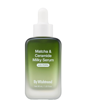 Відновлююча сироватка з матчею та церамідами BY WISHTREND Matcha & Ceramide Milky Serum 30 мл BW1024 фото
