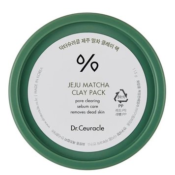 Очищуюча глиняна маска з чаєм Матча Dr.Ceuracle Jeju Matcha Clay Pack, 115г DRCEU1029 фото