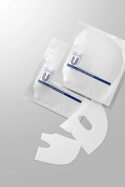 Гідрогелева маска для сяйва шкіри CU SKIN Vitamin U Collagen Hydro Gel Mask 1 шт CU1070 фото