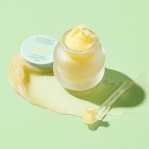 Маска-скраб для губ з лимоном і цукром Tocobo Lemon Sugar Scrub Lip Mask 20ml T1009 фото