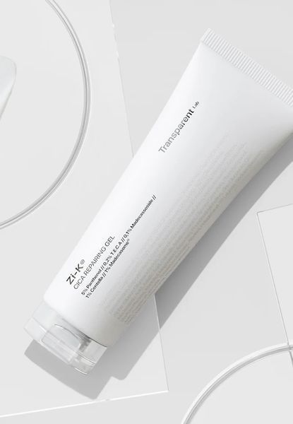 Відновлюючий гель для обличчя з екстрактом центели TRANSPARENT-LAB ZI-K&reg; Cica Repairing Gel 100 мл TL1030 фото