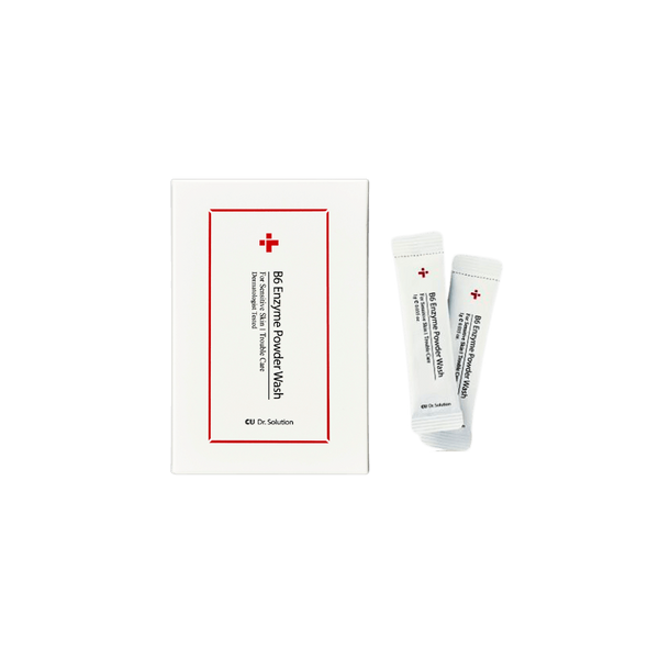 Ензимна пудра з піридоксином та каламіном Cuskin Dr. Solution B6 Enzyme Powder Wash CU1050 фото
