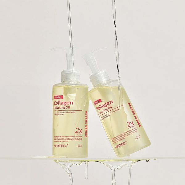 Гідрофільна олія для обличчя з лактобактеріями Medi-Peel Red Lacto Collagen Cleansing Oil 2.0, 200ml MP1024 фото