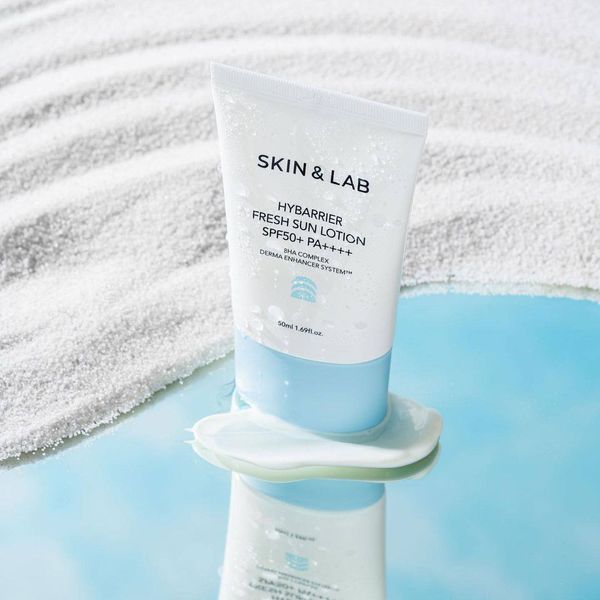 Зволожуючий сонцезахисний лосьйон SKIN&LAB Hybarrier Fresh Sun Lotion SL1005 фото