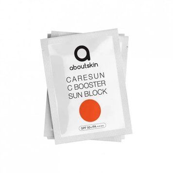 Саше &ndash; тестер антиоксидантний сонцезахисний крем С Caresun C Booster Sun Block SPF50+/PA++++ 5мл AS1023 фото