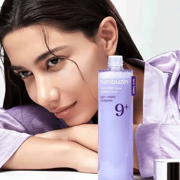 Відновлюючий тонер для обличчя з PDRN та пептидами Numbuzin №9 NAD PDRN Glow Boosting Toner, 150ml NUM1003 фото