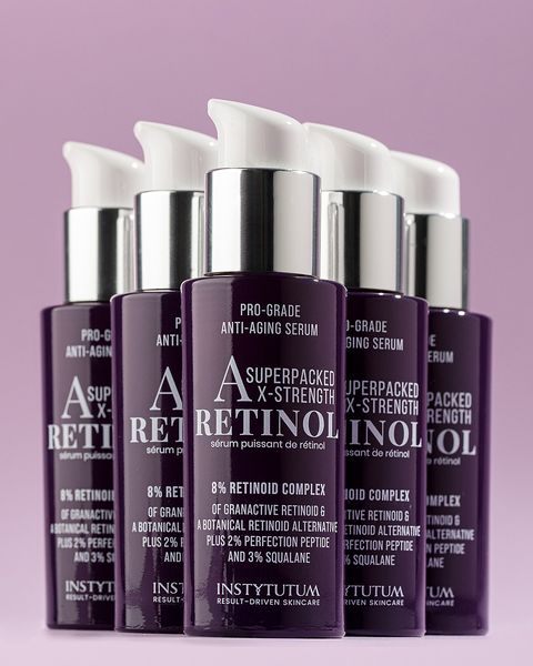 Антивікова сироватка з висвітлюючим ефектом Instytutum Anti-Aging X-Strength Retinol Serum INST1002 фото