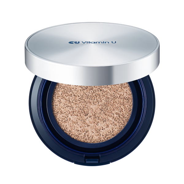 Кушон з полінуклеотидами та вітаміном U CU: Vitamin U Coverfit Cushionpact SPF 50+ / PA++++ (21 відтінок), 15 г + 15 г CU1072 фото