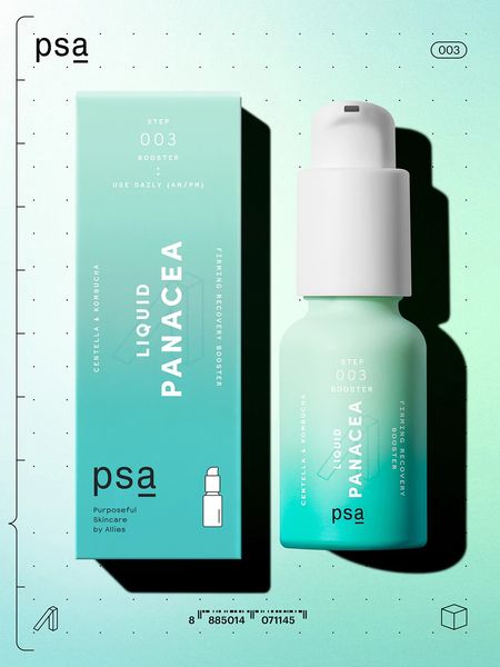 Зміцнюючий відновлюючий бустер Liquid Panacea Centella PSA1006 фото