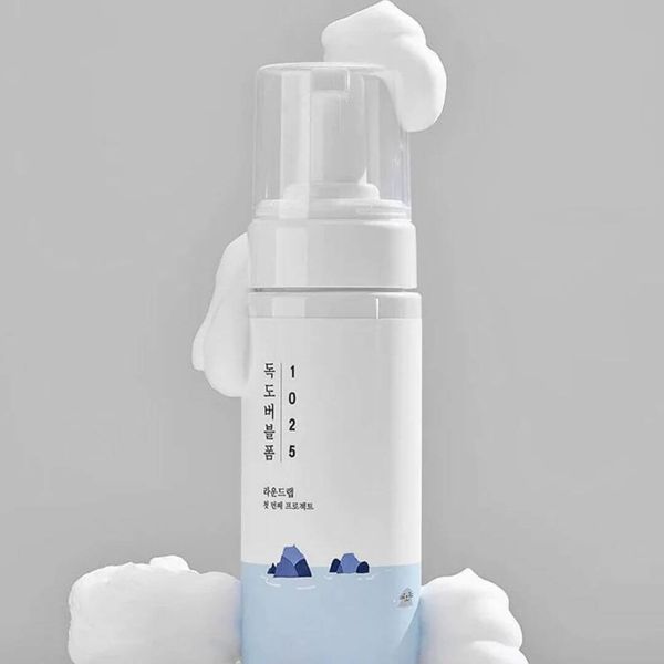 Очищуюча пінка для проблемної шкіри ROUND LAB 1025 Dokdo Bubble foam 150 ml RL1004 фото